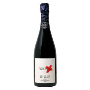 Guiborat Prohibition Champagne AOC Blanc de Noirs Extra Brut vino spumante Pinot Meunier in purezza