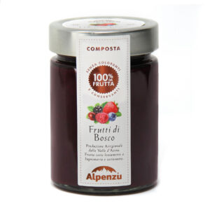 Alpenzu Composta di Frutti di Bosco 100% da Frutta 350g