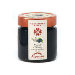 Alpenzu Confettura Extra di Mirtilli al Genepy 270g