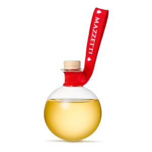 Mazzetti Pallina di Natale Merry Grappa con Grappa Invecchiata Mazzetti - Pallina di Natale in vetro contenente 10 cl di Grappa Invecchiata Mazzetti, una fantastica idea regalo da utilizzare per addobbare l'albero.