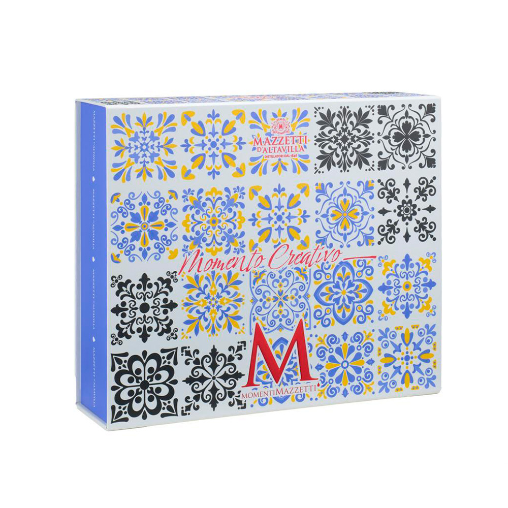Confezione regalo Momento Creativo Mazzetti d'Altavilla con grafica