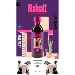 Malnatt Aperitivo Alternativo V.M. 18, realizzato artigianalmente da Opificio Cattaneo, è un liquore consigliato per dare un tocco piccante all'aperitivo. Dal gusto sorprendente, è realizzato con succo bio 100% di melograno e infusioni di zenzero, limone e radici. È perfetto per realizzare uno spritz artigianale o da utilizzare in miscelazione per dare un tocco unico ai grandi classici dell'aperitivo o per creare nuovi cocktail. Ricettario: "Il Malnatt" Ingredienti: 5 cl di Malnatt, acqua tonica, ghiaccio, fetta di limone come guarnizione. "Spritz Malnatt"Ingredienti: 5 cl di Malnatt, 10 cl bollicine, ghiaccio (non aggiungere seltz). "Malnatt" fa parte della linea Aperitivi di Opificio Cattaneo, una serie di bottiglie accattivanti e divertenti. Le ricette e gli abbinamenti originali tra le varie botaniche, rendono questi liquori estremamente innovativi e moderni, rivolgendo comunque uno sguardo verso la tradizione liquoristica artigianale italiana.