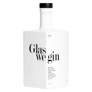 Glaswegin London Dry Gin, otto botaniche con ginepro italiano, cardo mariano e pepe rosa