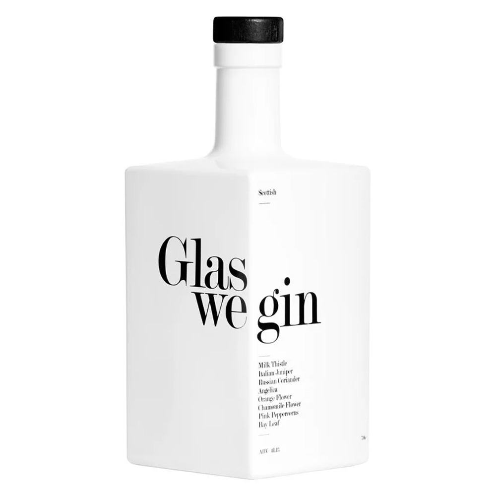 Glaswegin London Dry Gin, otto botaniche con ginepro italiano, cardo mariano e pepe rosa
