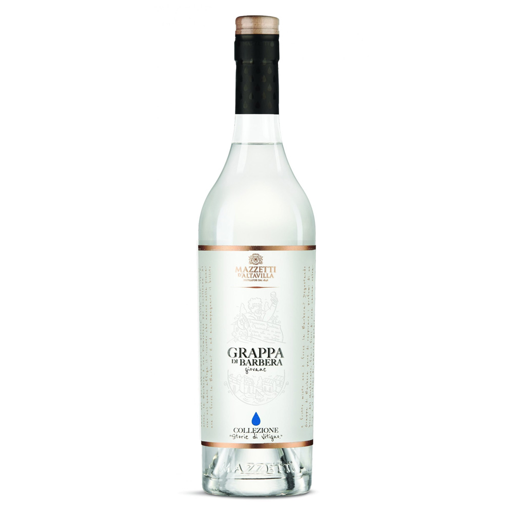 Mazzetti d'Altavilla Storie di Vitigno Grappa di Barbera Giovane — distillato piemontese dal carattere verace