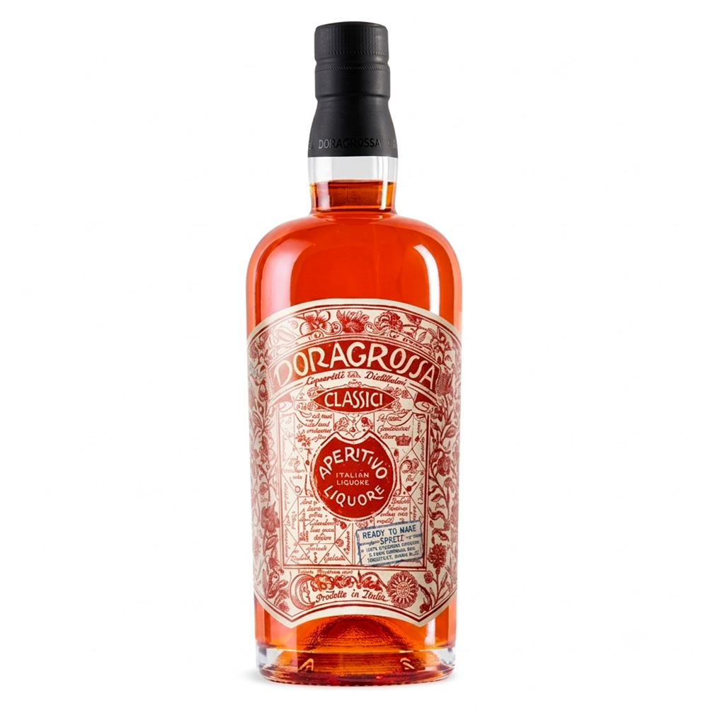 Doragrossa Liquore Aperitivo — liquore artigianale mediterraneo ideale per cocktail e spritz