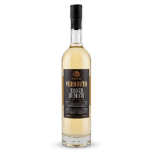 Vermouth Bianco di Prato Opificio Nunquam, colore giallo ambrato da infusione manuale di erbe e spezie