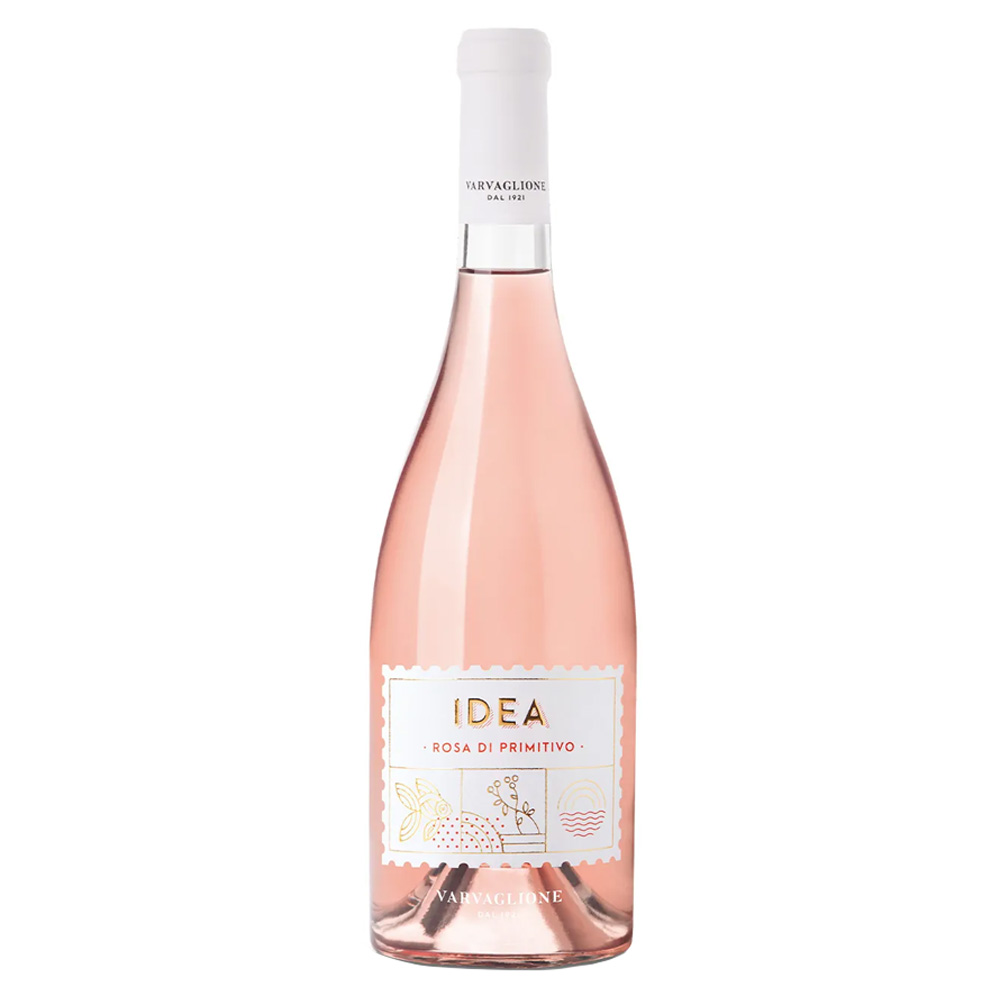 Varvaglione Idea Rosa Primitivo Puglia IGP Rosato — vino rosato pugliese in purezza della cantina Varvaglione 1921