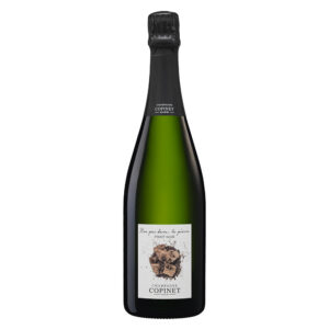 Marie Copinet Nos Pas Dans La Pierre Brut Nature Champagne, Blanc de Noirs da Pinot Noir della Côte des Bar.