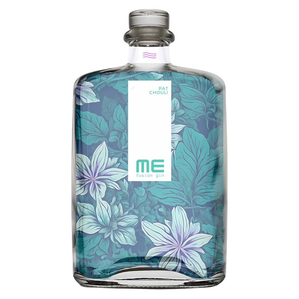ME Fusion Gin Patchouli MZero Sealab — bottiglia di gin artigianale calabrese al patchouli e cedro